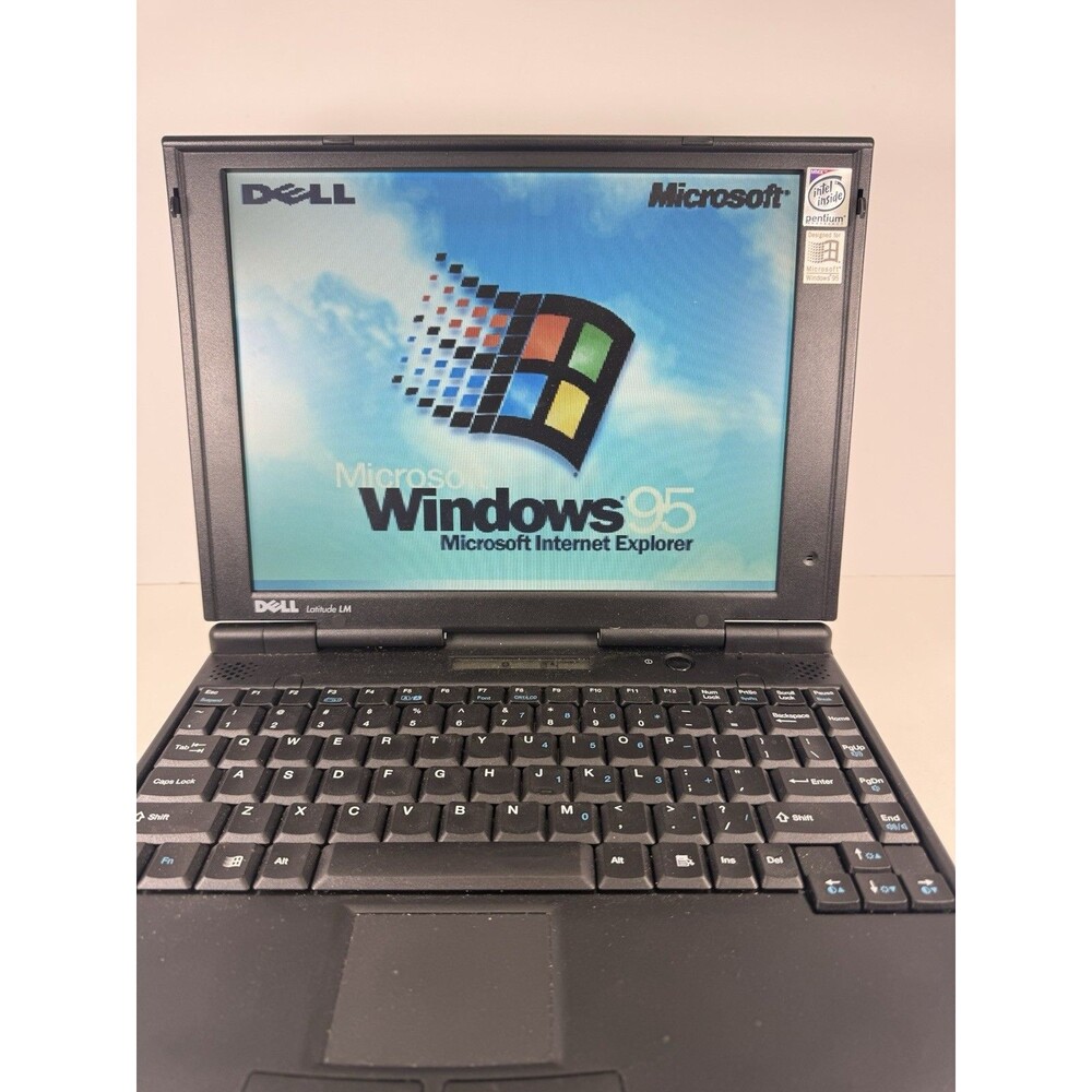 Dell Latitude LM Laptop Pentium TS30G, Vintage Model WOW! 🤩